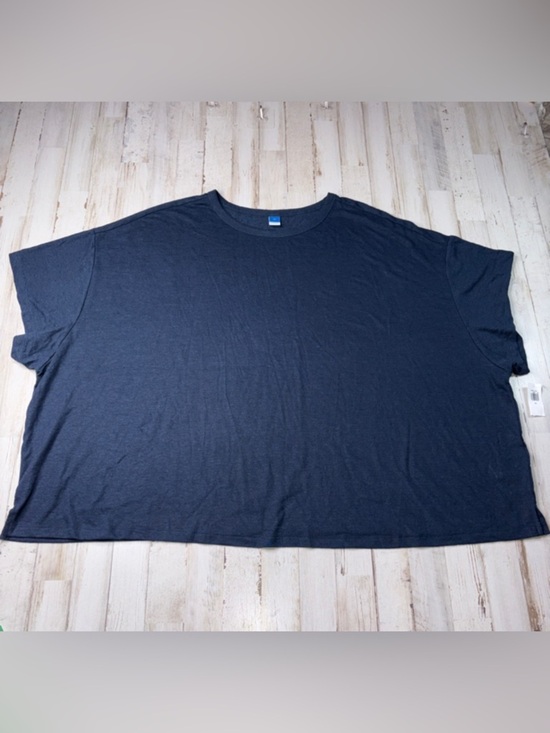Tops - Old Navy Elbow Oversized Linen Blend T-shirt Size 4X NWT!